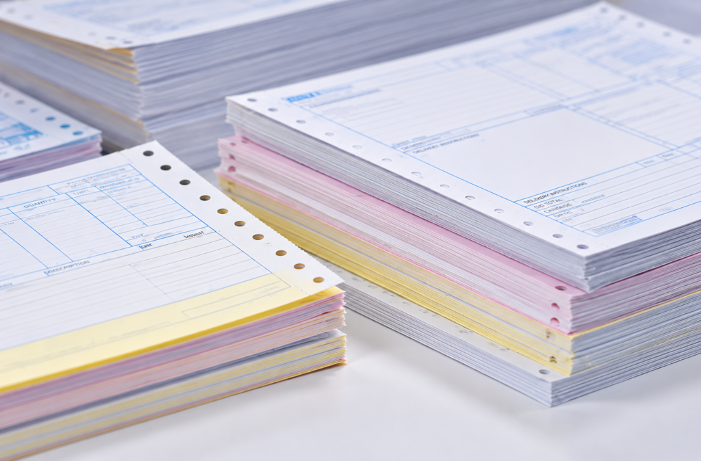 Books, Pads & NCR Sets PTS paragon print